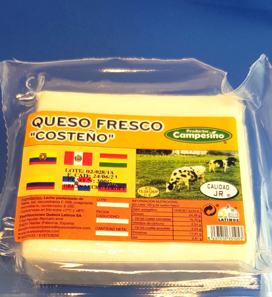 QUESO COSTENO-CAMPESINO 250 GR